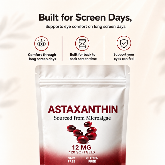 KLOD Astaxanthin 12mg Softgels