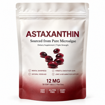 KLOD Astaxanthin 12mg Softgels