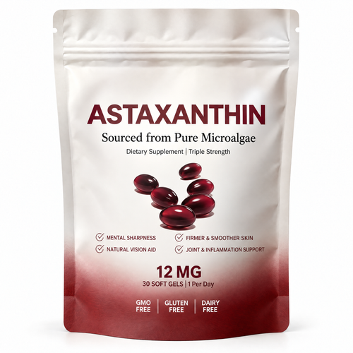 KLOD Astaxanthin 12mg Softgels